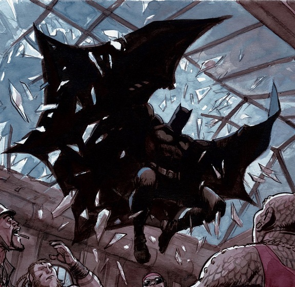 Prime immagini da Batman: The Dark Prince Charming, di Enrico Marini