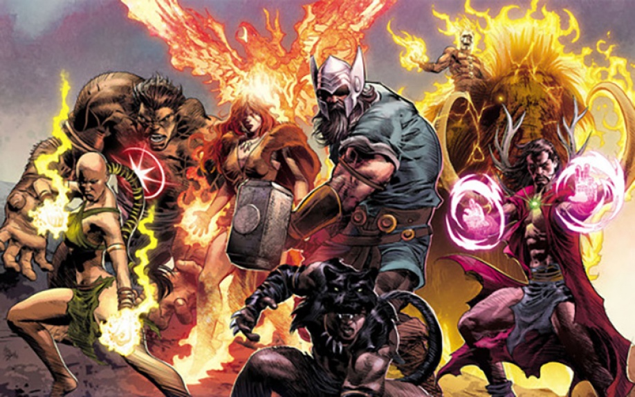 Marvel Legacy: ecco gli Avengers 1.000.000 BC negli studi di Mike Deodato Jr.