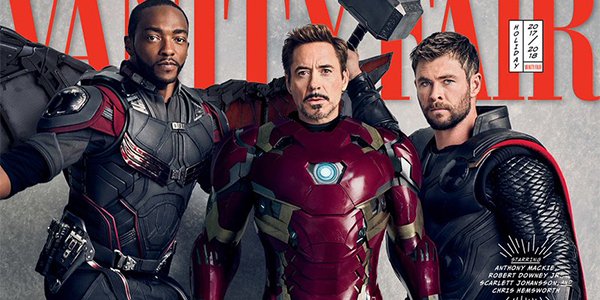 Avengers: Infinity War sulla copertina di Vanity Fair