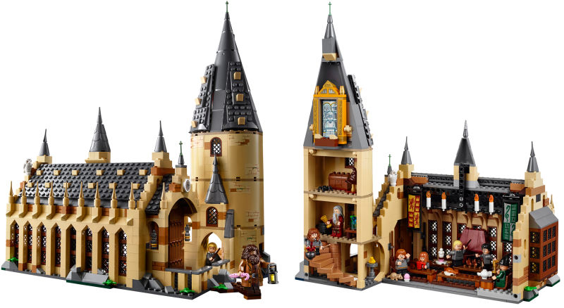 LEGO annuncia il set del castello di Hogwarts di Harry Potter