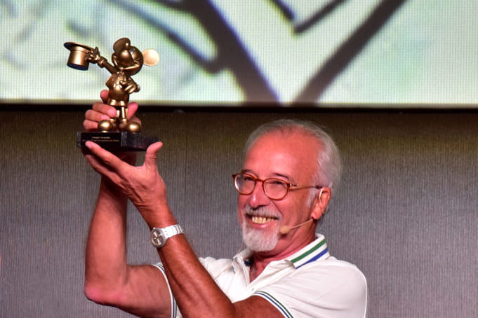 Premio alla carriera per Giorgio Cavazzano, standing ovation a Riccione