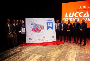 Lucca 2019 – Un francobollo da record per gli 85 anni di Paperino