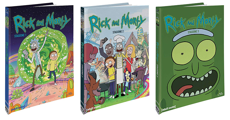 rick and morty blue ray
