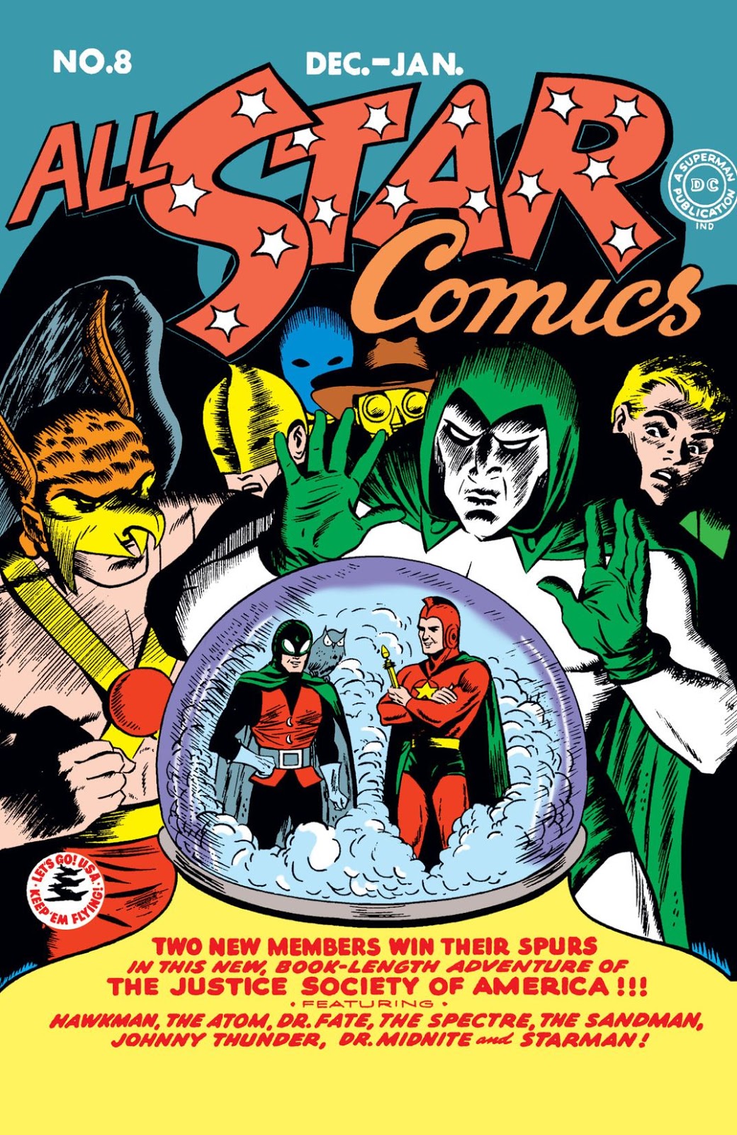 all star comics 8