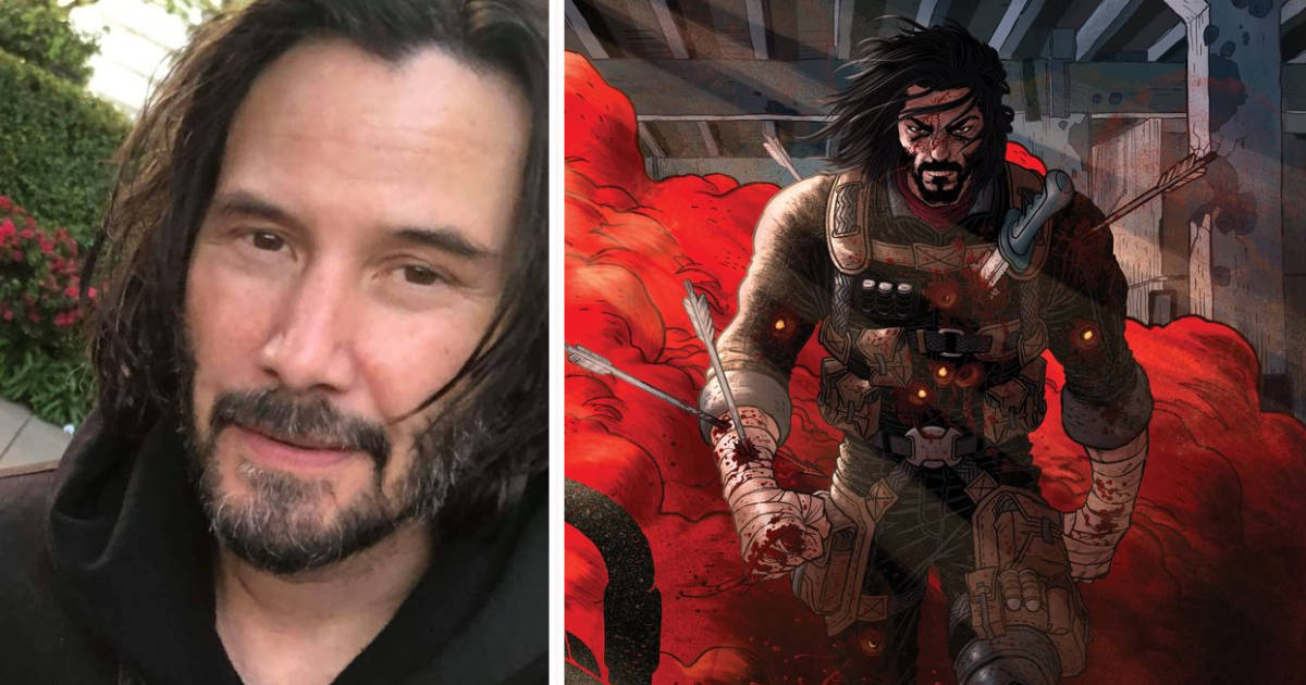 Keanu Reeves sta scrivendo un fumetto di cui sarà protagonista