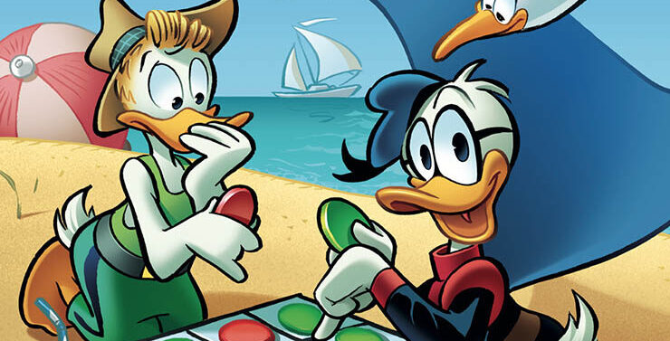 Topolino - Arrivano le carte d'Autore firmare Marco Rota