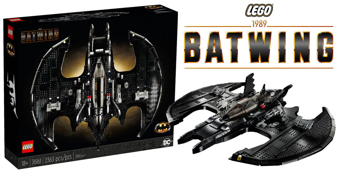 Batman Day 2020 - Lego annuncia il '1989 Batwing'