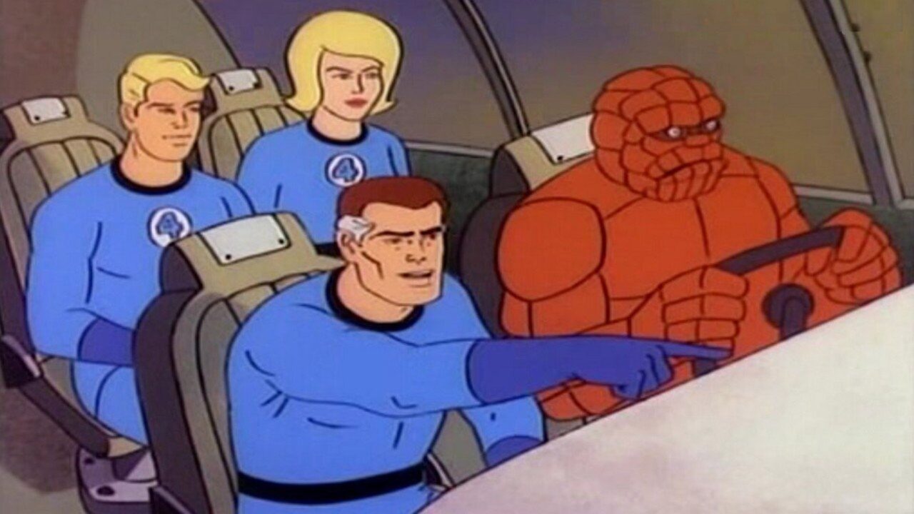 fantastic four cartoon hanna barbera