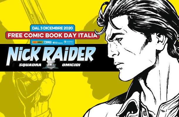 Sergio Bonelli - Torna Nick Raider col Free Comic Book Day