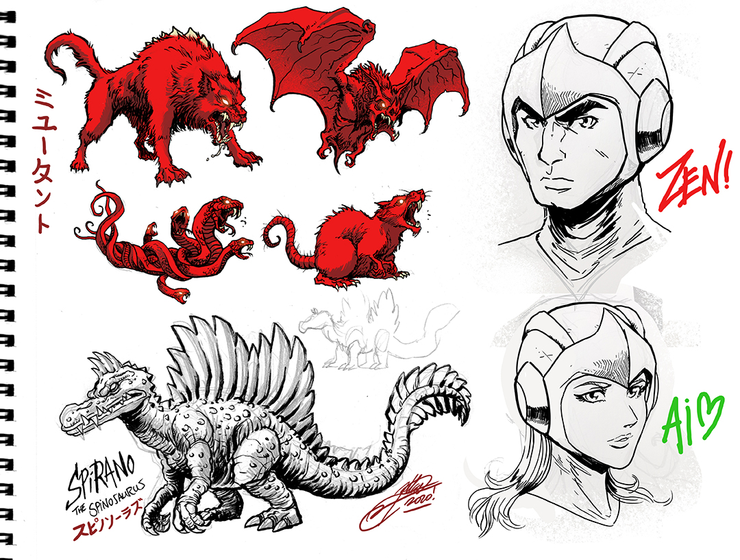 I-Zenborg - Il remake a fumetti