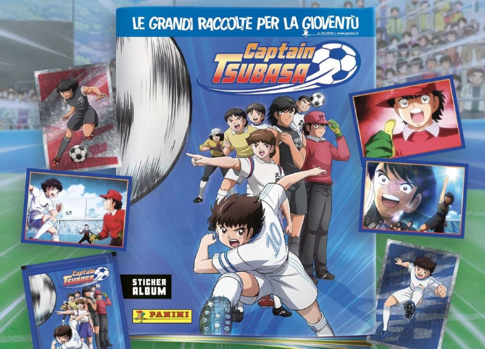 Captain Tsubasa - In edicola l'album di figurine Panini