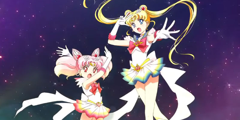 Sailor Moon Eternal - Le trasformazioni delle guerriere