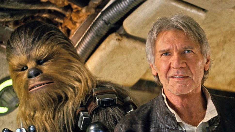han solo chewbacca the force awakens