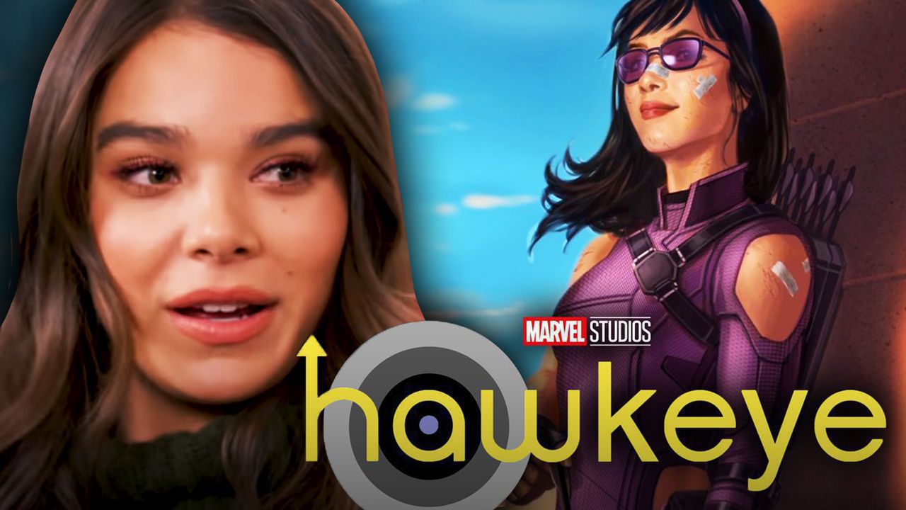 Hawkeye - Prime immagini di Hailee Steinfeld con il costume di Kate Bishop