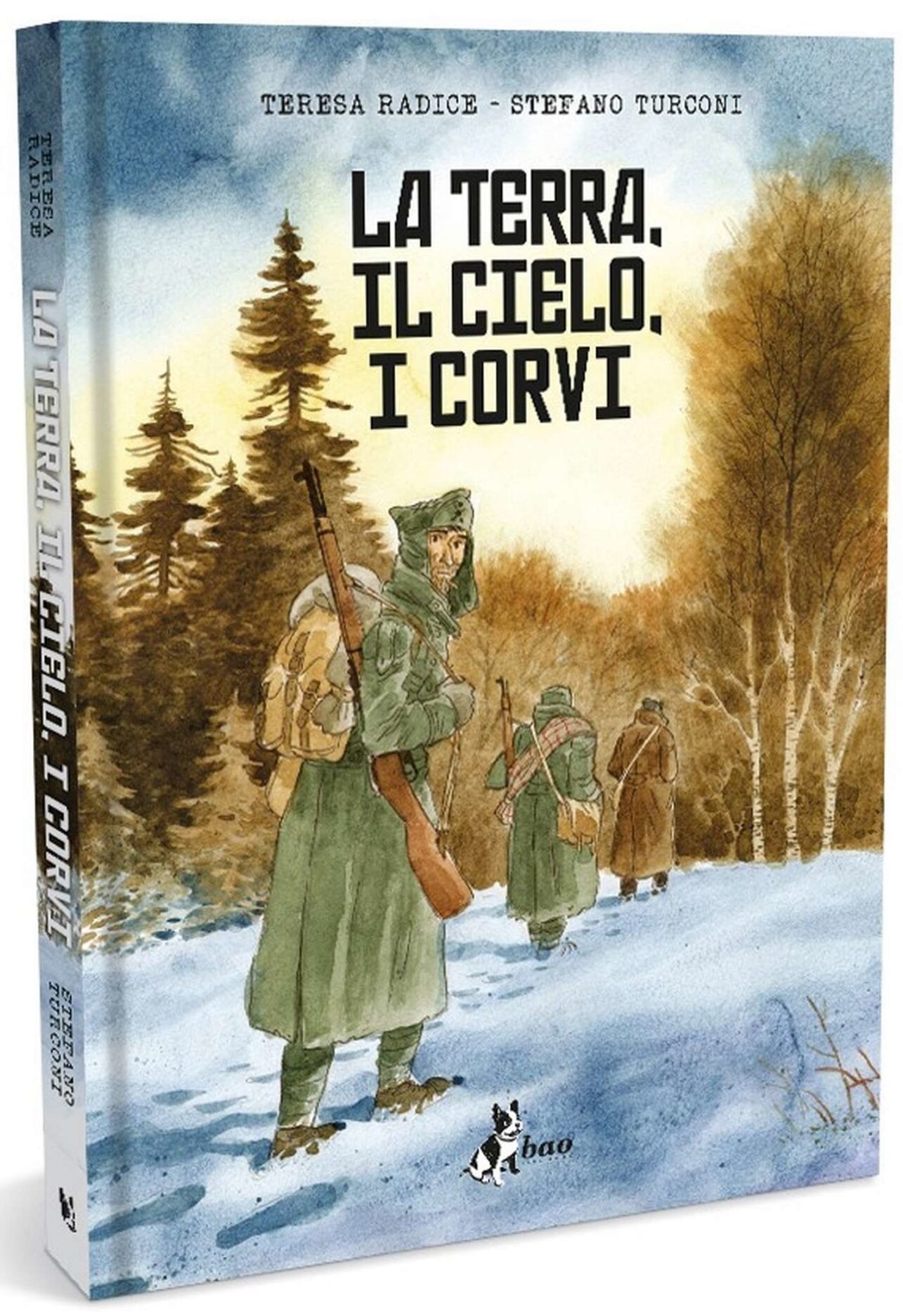 la terra, il cielo, i corvi