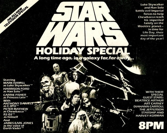 Pubblicità Star Wars Holiday Special