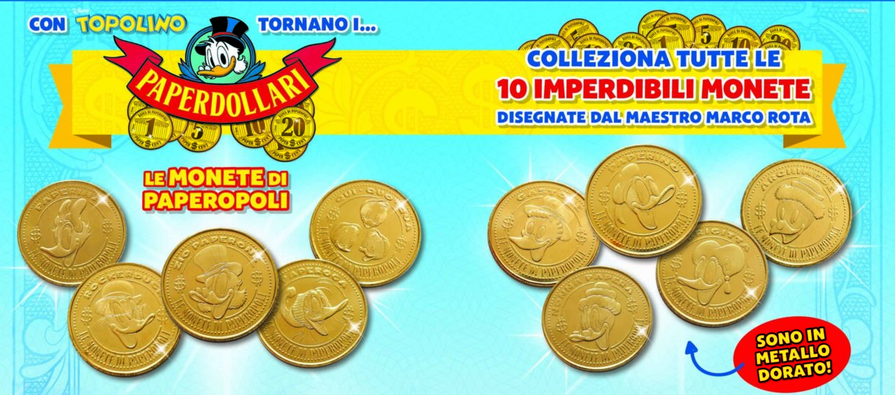 Topolino presenta i Paperdollari - Ecco come avere le preziose monete