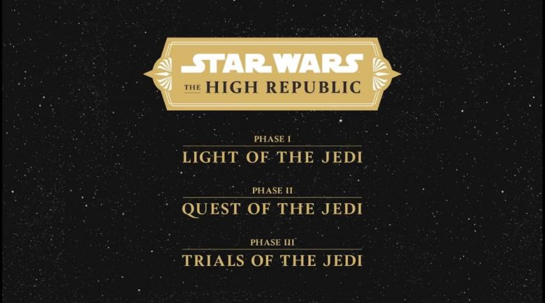 Star Wars The High Republic fasi editoriali