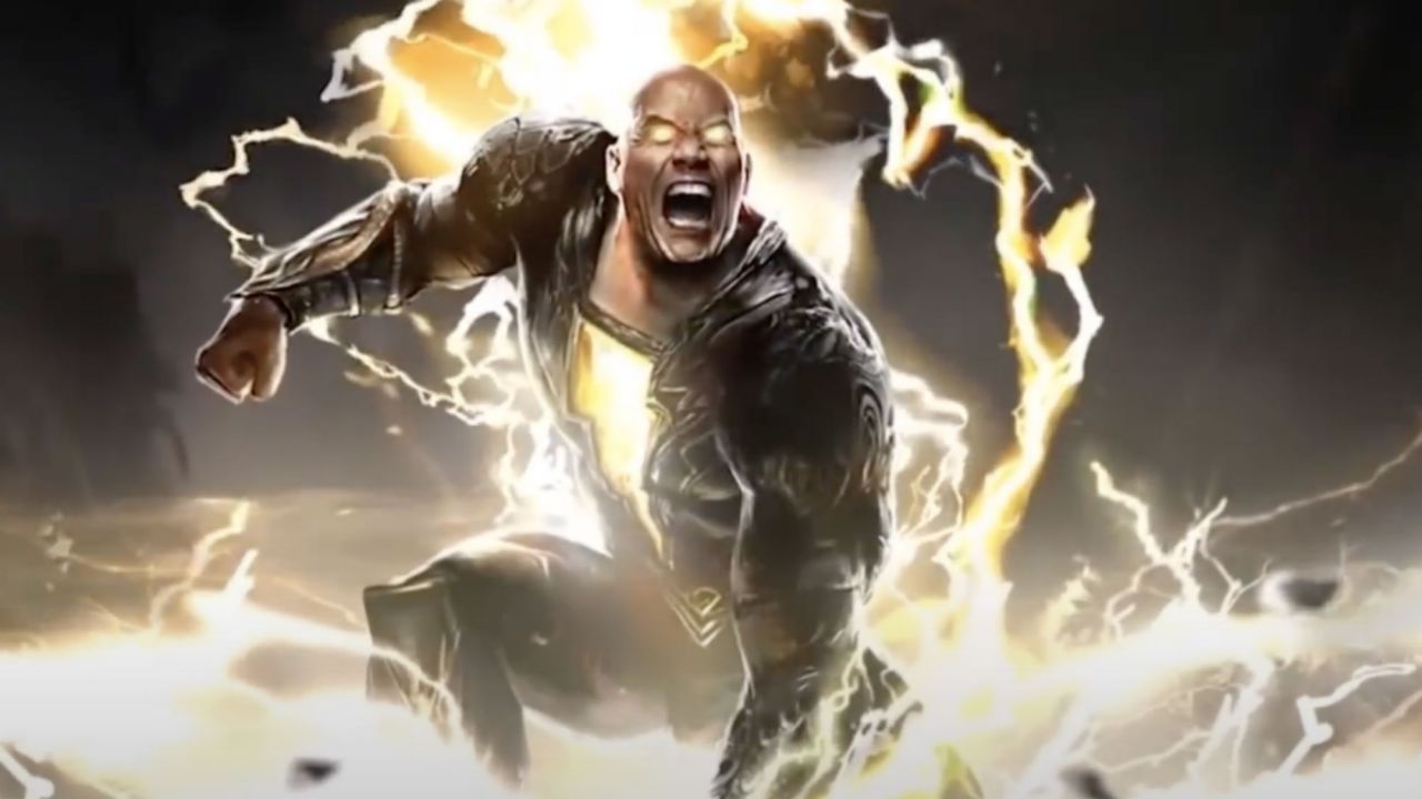 Black Adam - The Rock annuncia la data d'uscita da Times Square