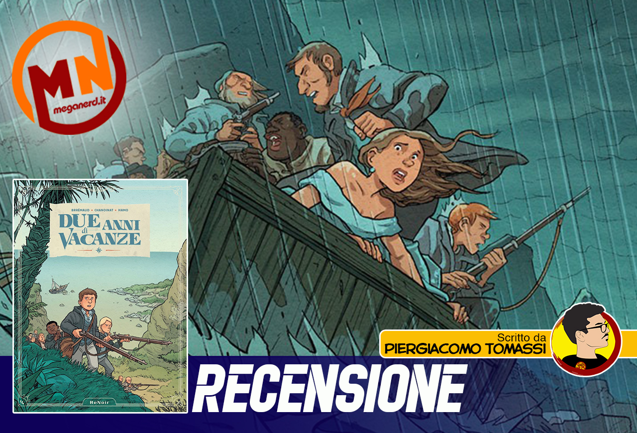 Due anni di vacanze - L'adattamento a fumetti del romanzo di Jules Verne