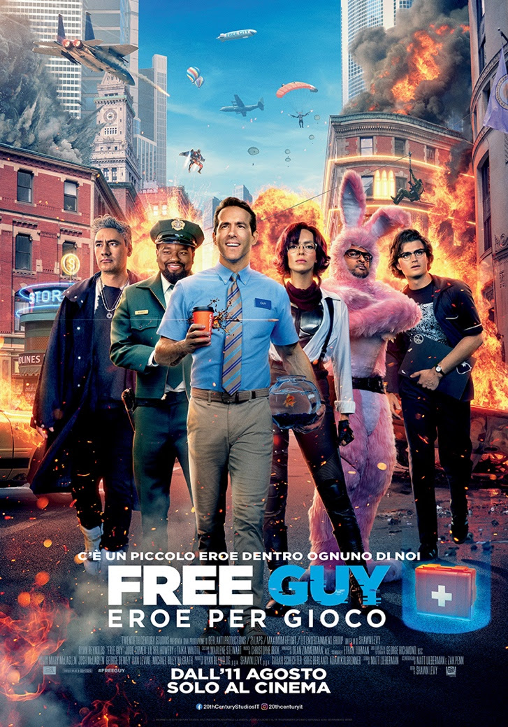 Free Guy - Eroe per gioco - Nuovi poster e trailer 