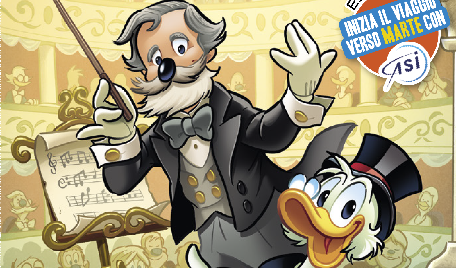 Topolino celebra Parma e il Festival Verdi