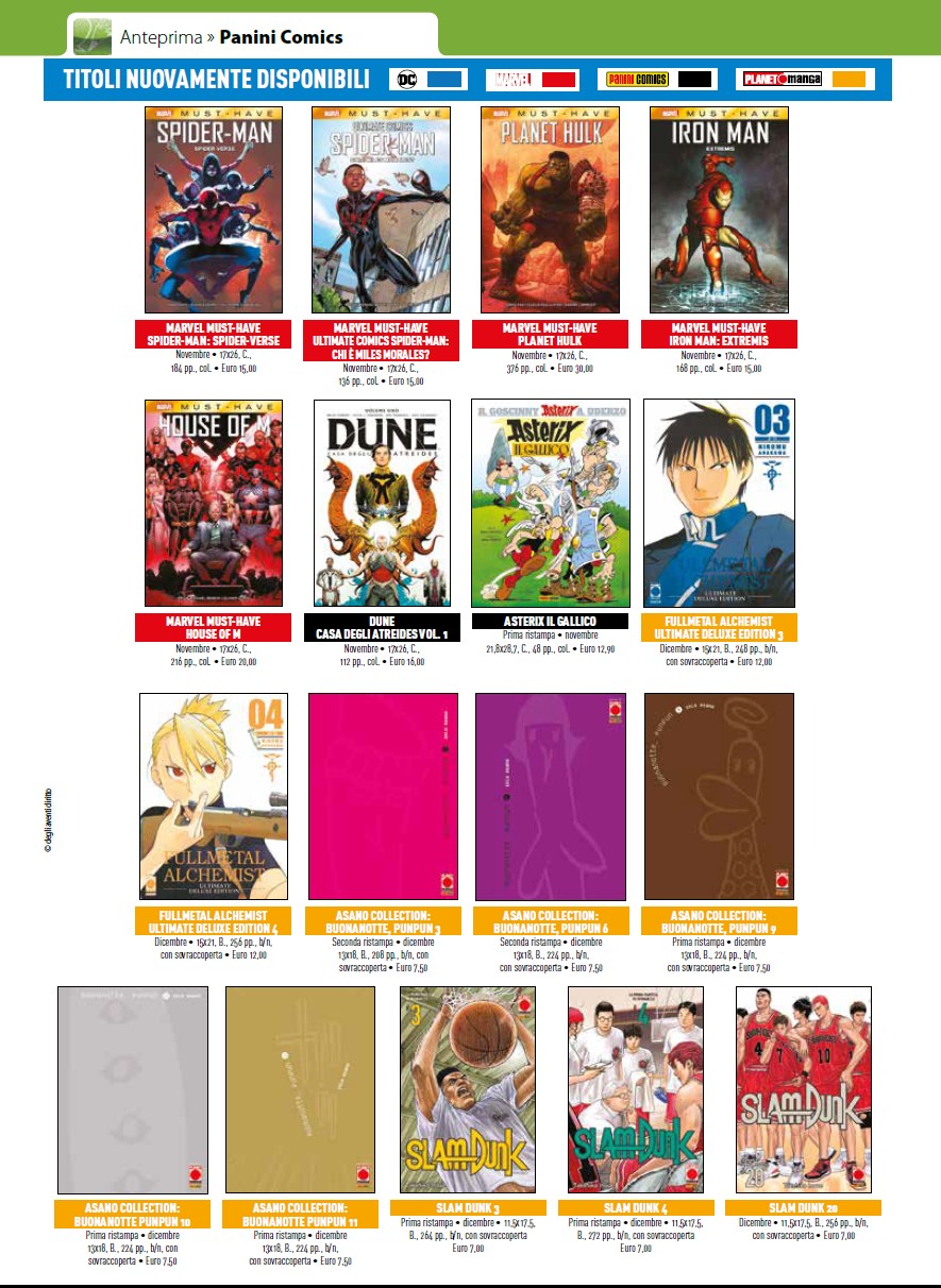 Planet Manga - Tutte le uscite di Dicembre