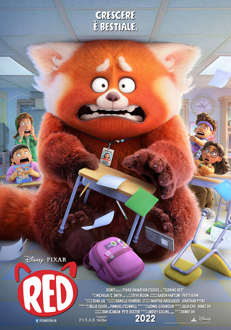 RED - Nuovo trailer e poster del film Disney Pixar