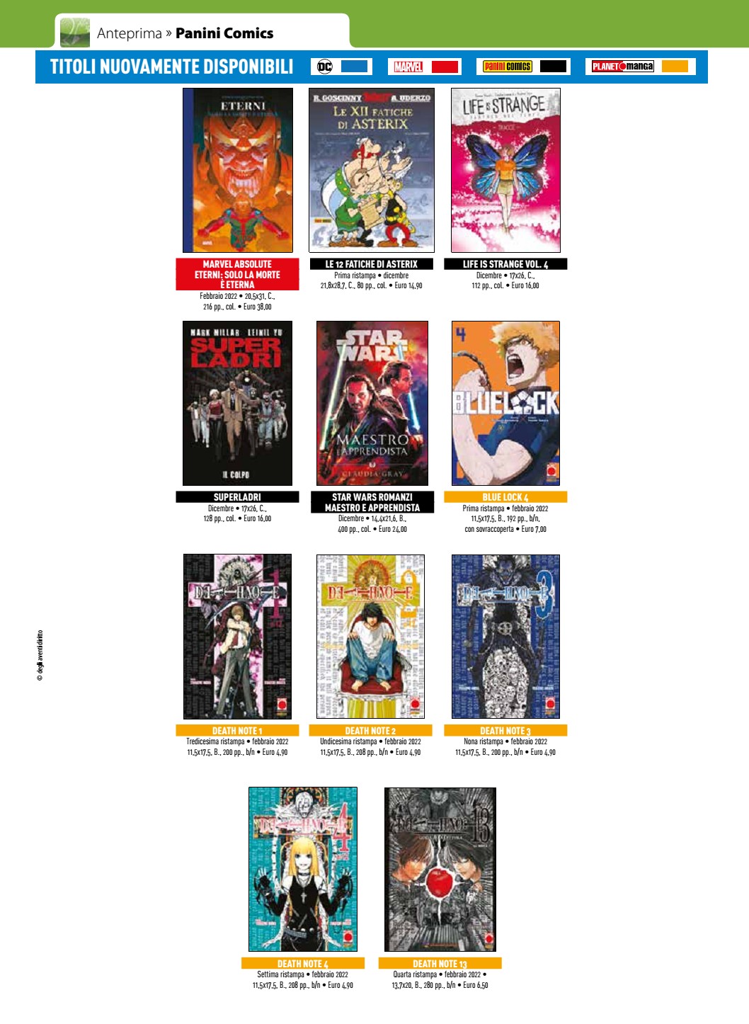 Planet Manga - Tutte le uscite di febbraio