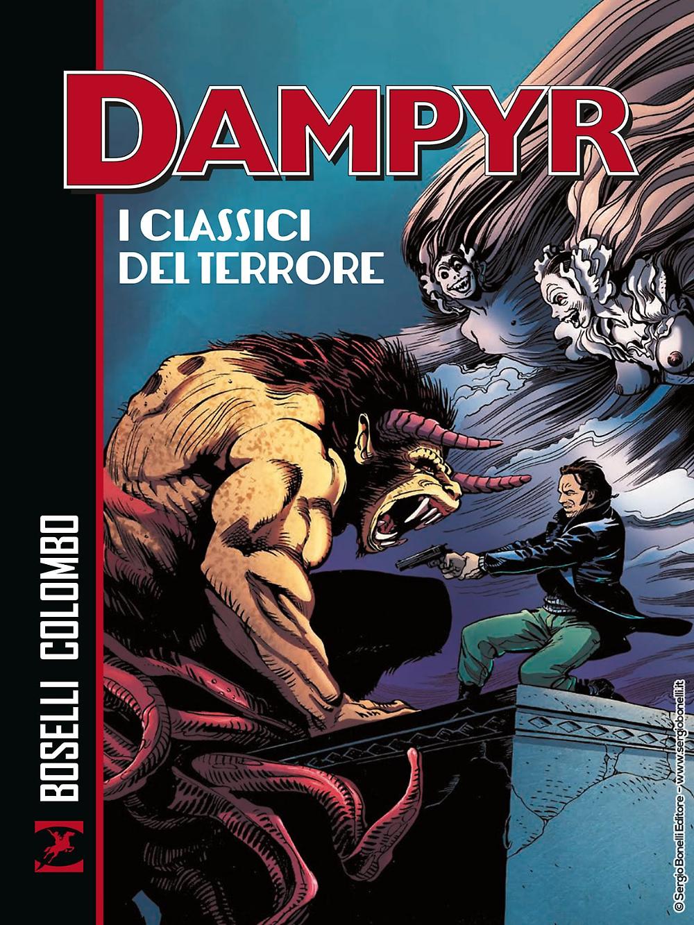 cover Dampyr i classici del terrore