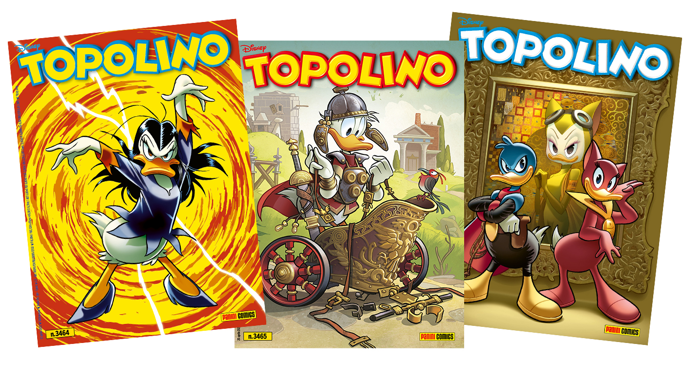 Topolino avrà tre copertine con effetti fluo, metallico e “martellato”