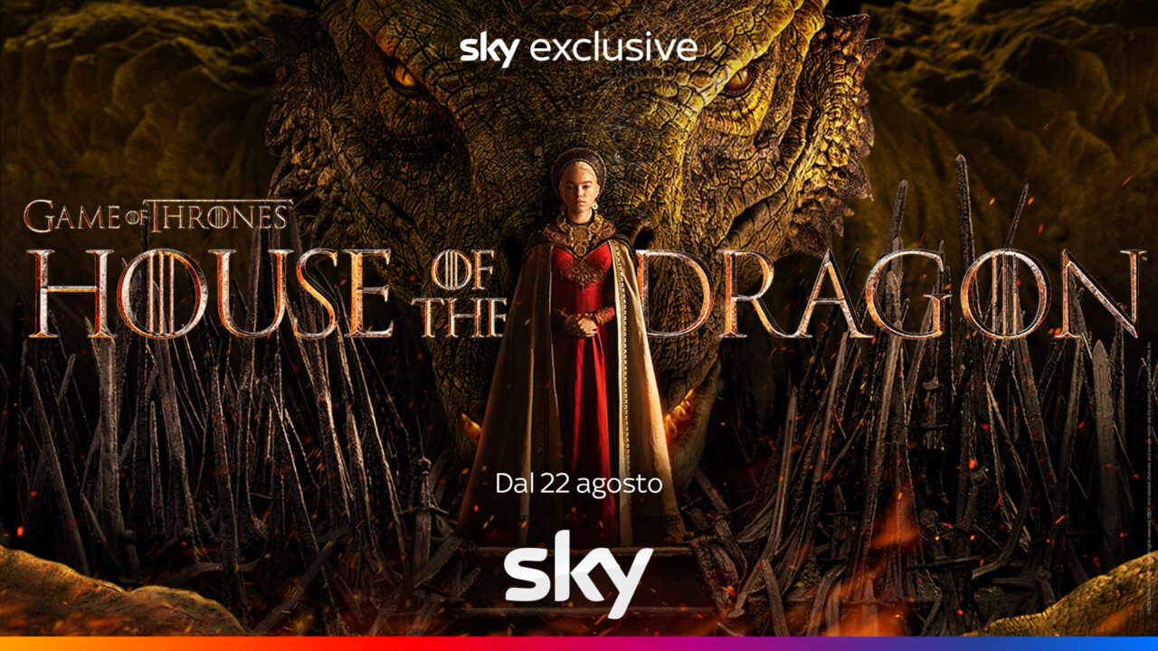 Game of Thrones: House of the Dragon - Ecco la key art ufficiale italiana