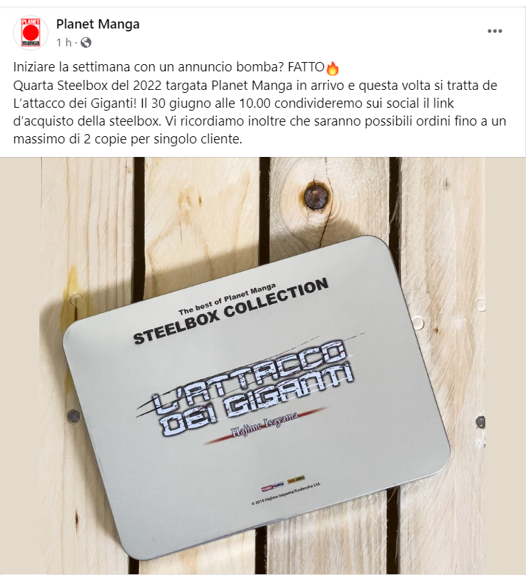  L'attacco dei giganti - In arrivo la Steelbox Collection