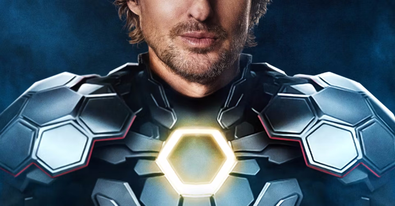 Secret Headquarters - Owen Wilson fa il verso a Iron Man nel primo poster del film Paramount+