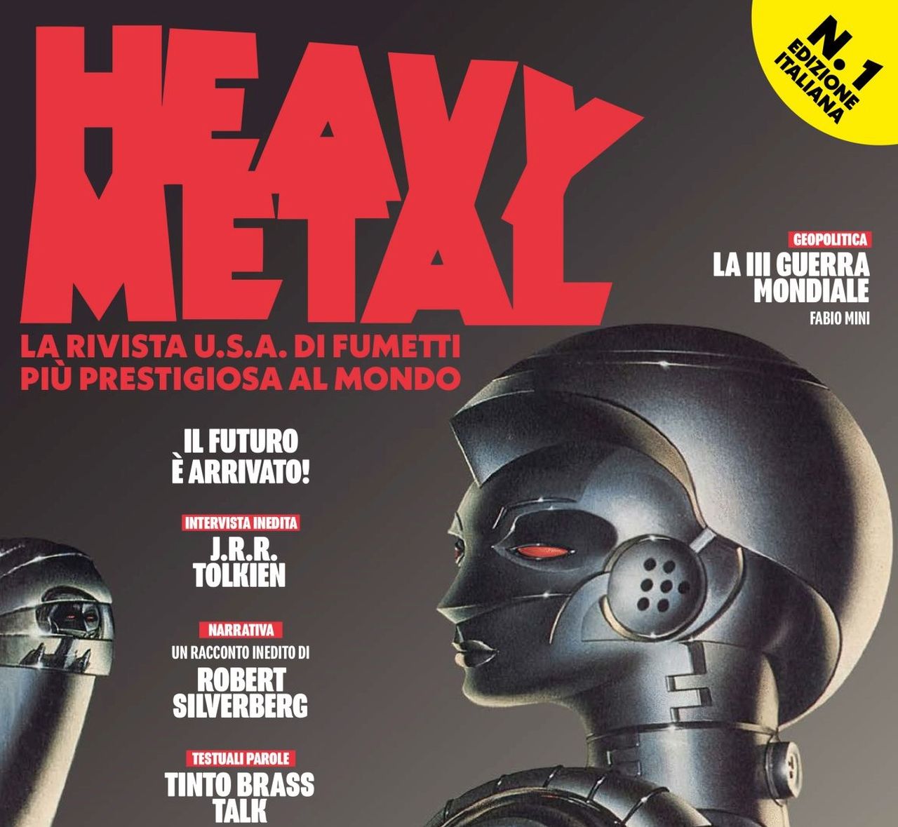 La rivista Heavy Metal arriva in Italia