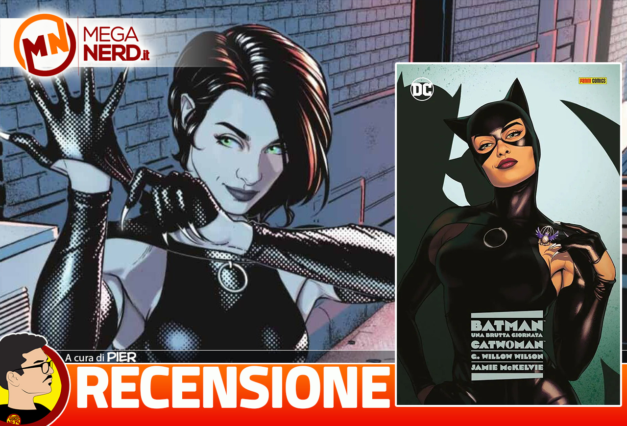 copertina recensione batman una brutta giornata catwoman