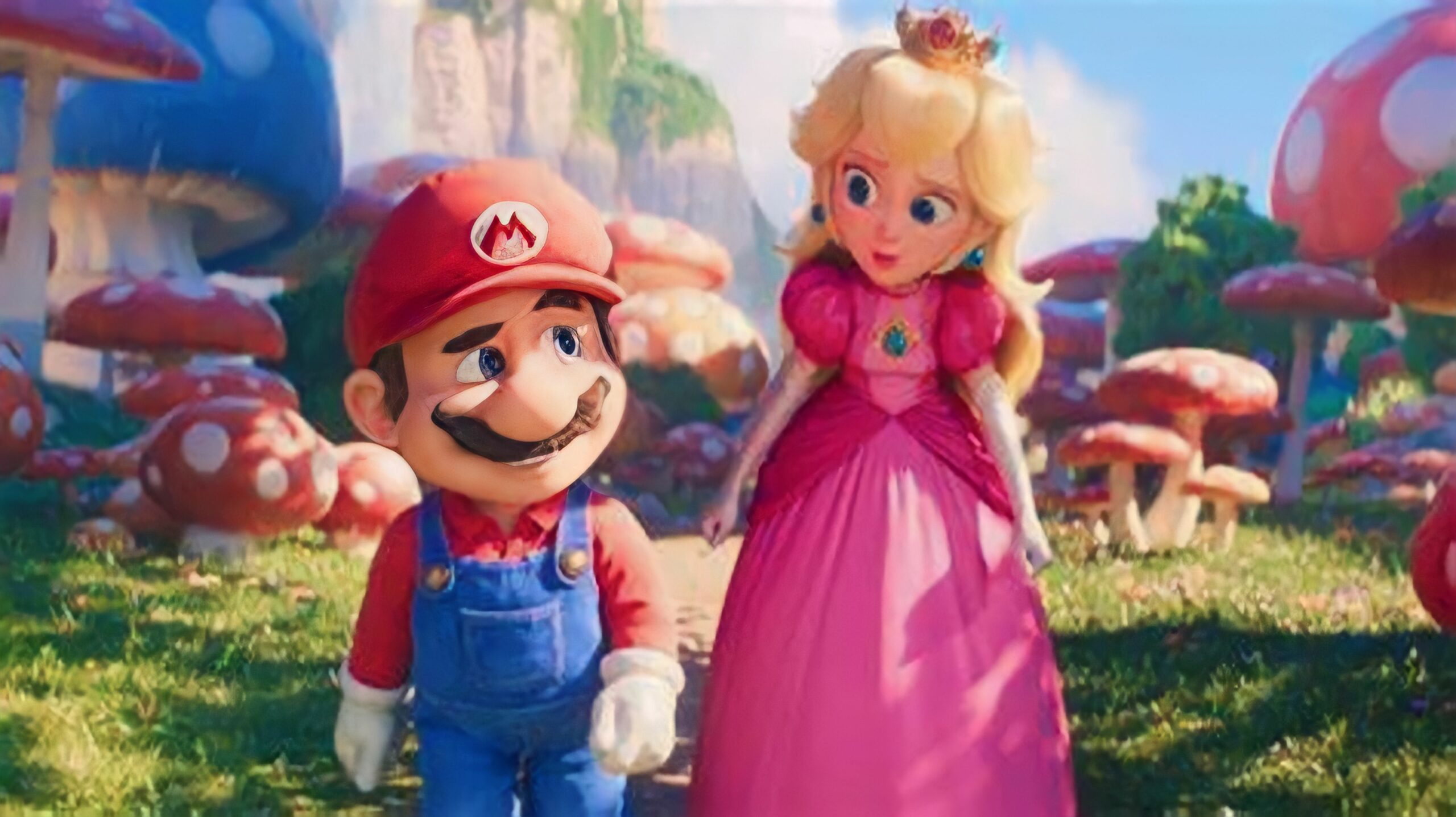 super mario peach