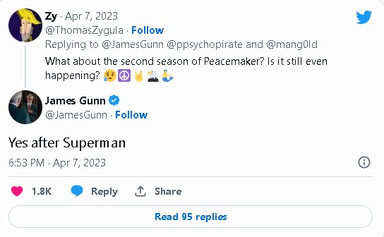 twitter James Gunn