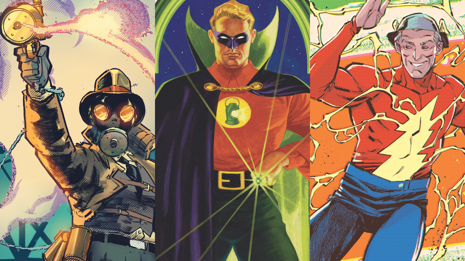 Sandman, Flash e Green Lantern - La nuova Golden Age di DC Comics