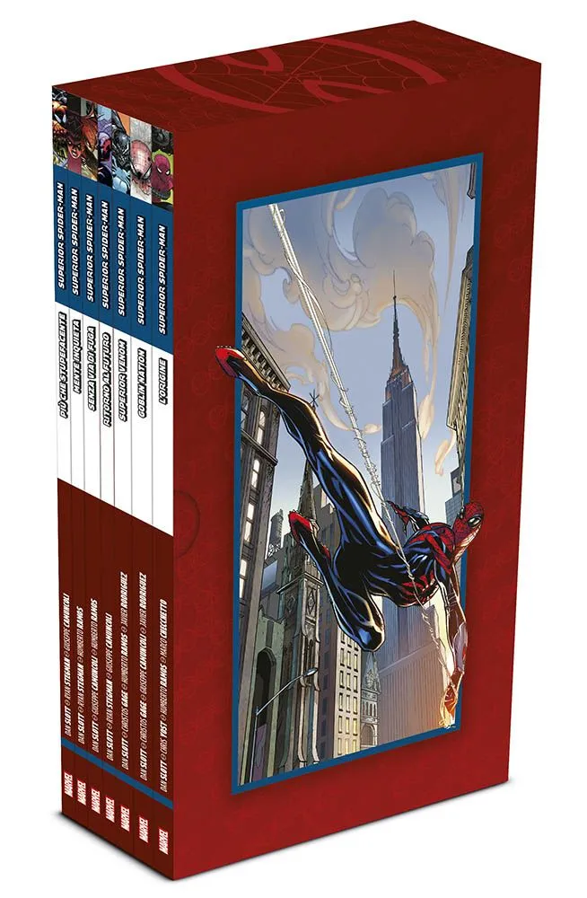 la vita e la morte di superior spider-man cofanetto