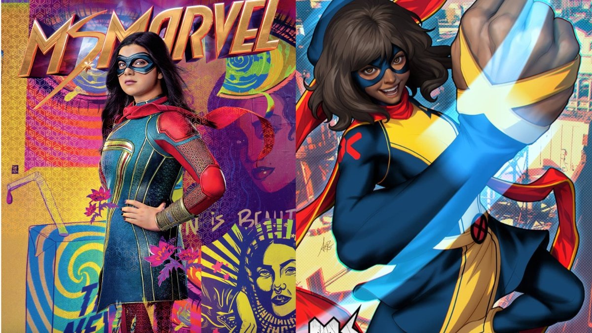 Iman Vellani (Ms. Marvel) al lavoro sul nuovo fumetto della supereroina