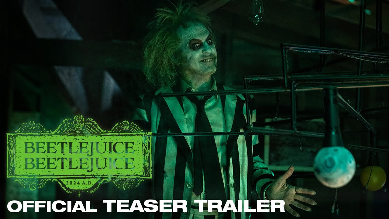 Beetlejuice Beetlejuice - Ecco il trailer italiano del film di Tim Burton