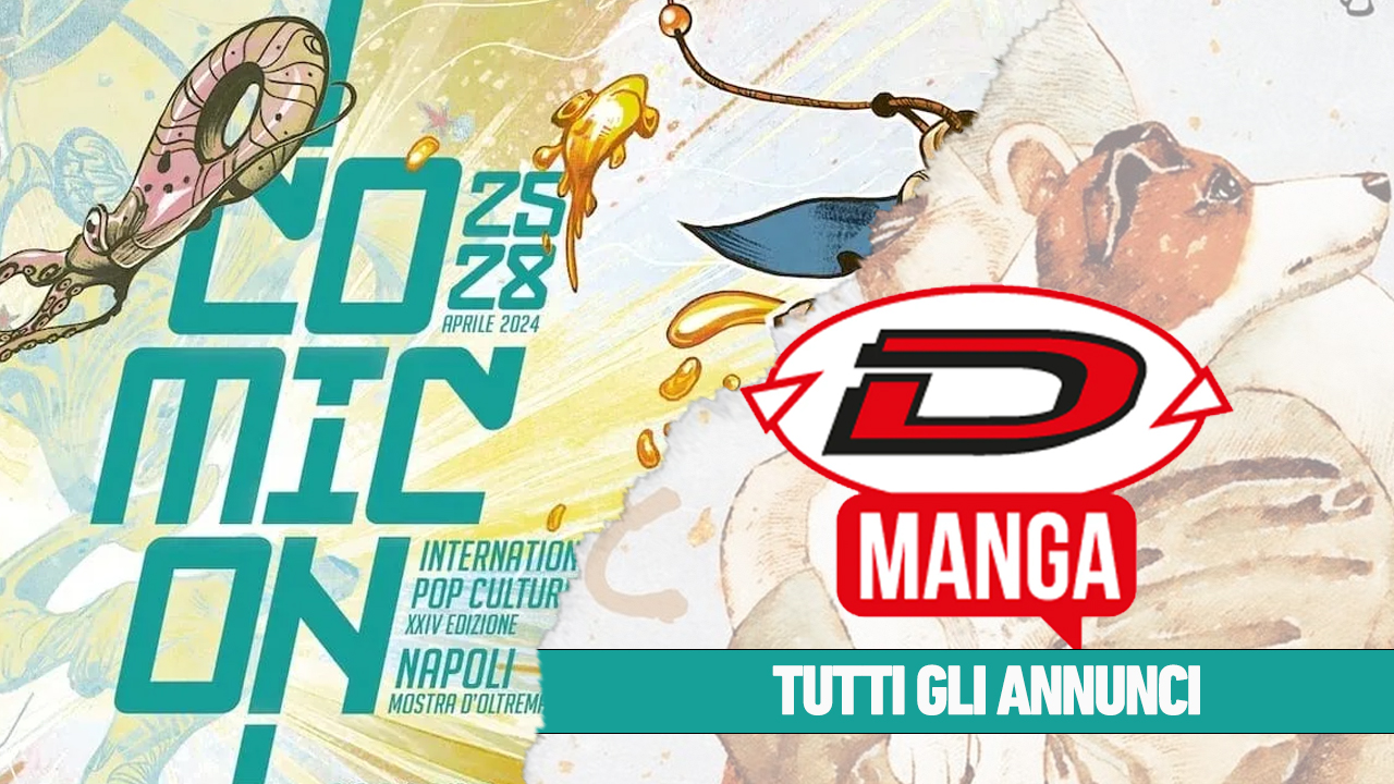 Dynit Manga - Gli annunci al Comicon 2024