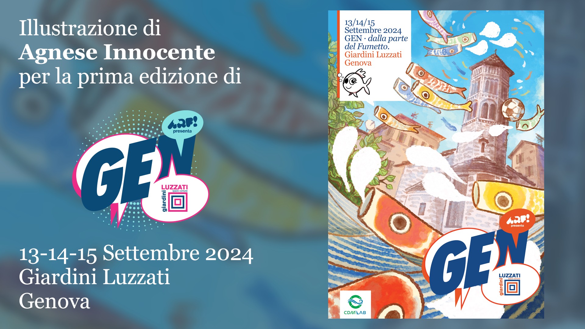 ARF! raddoppia: a settembre arriva GEN - Dalla parte del Fumetto, a Genova