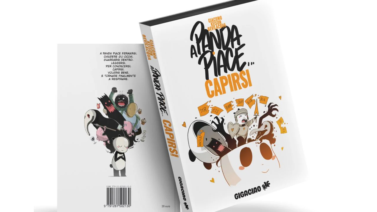 Gigaciao presenta il nuovo libro di "A Panda Piace..." al Salone del Libro di Torino