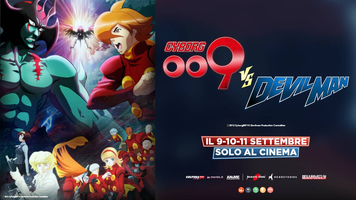 Cyborg 009 vs Devilman - Il trailer