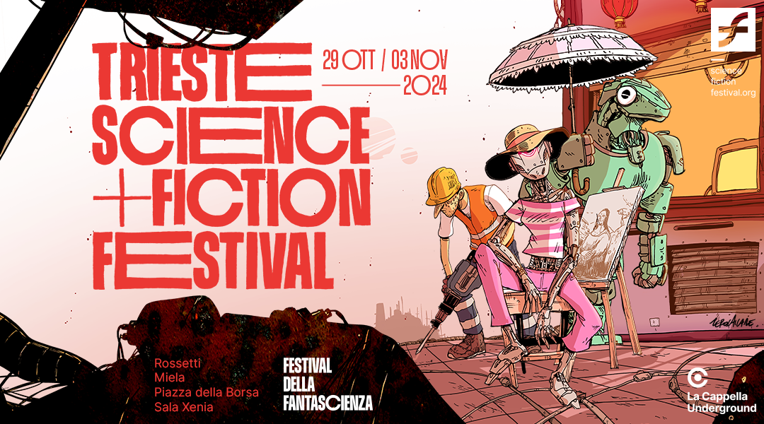 Zerocalcare firma il poster di Trieste Science+Fiction Festival 2024