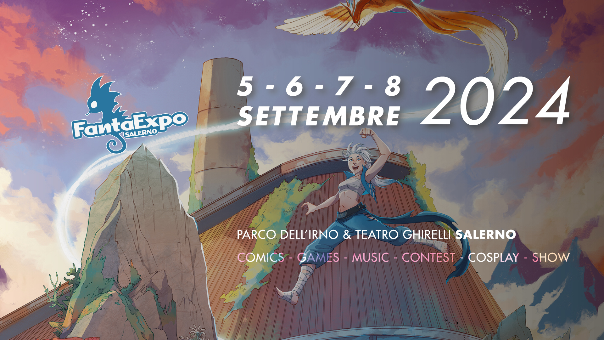 FantaExpo 2024 - Il programma del Festival di Salerno dal 5 all'8 settembre