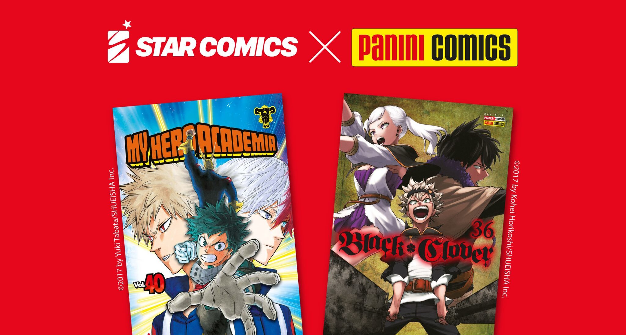 Black Clover e My Hero Academia avranno due variant d'eccezione