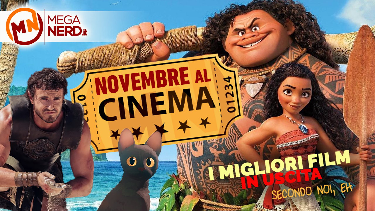 Cinema – I migliori film in uscita a novembre 2024